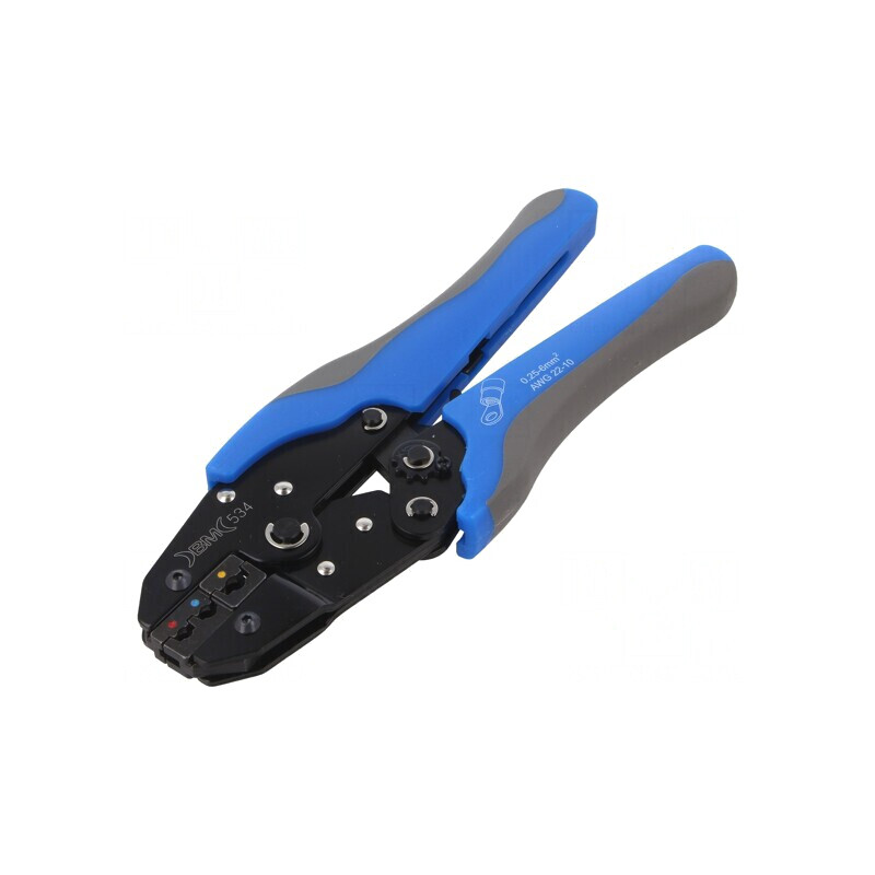 Unealtă de sertizare terminale izolate 0,25-6mm2 22-10AWG BM 534 | Electronic-mag.ro | Componente Electronice
