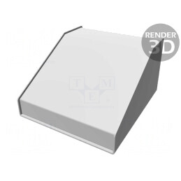 Carcasă Desktop Aluminiu Negru 165x183x102mm