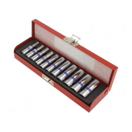 Set Chei Tubulare 11 Buc 1/4 Inch 6 Puncte | Electronic-mag.ro | Componente Electronice