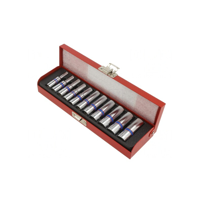 Set Chei Tubulare 11 Buc 1/4 Inch 6 Puncte | Electronic-mag.ro | Componente Electronice