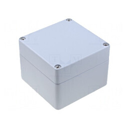 Carcasă universală aluminiu 120x122x91mm | Electronic-mag.ro | Componente Electronice