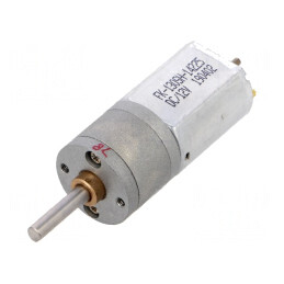 Motor DC cu Transmisie 12V 78:1 20DX43L | Electronic-mag.ro | Componente Electronice