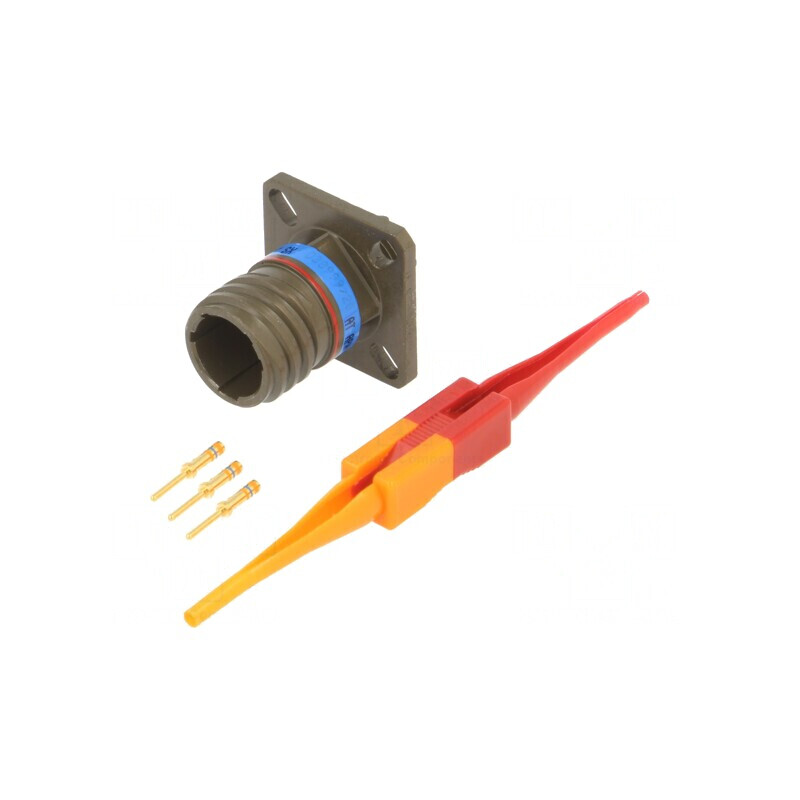 Conector Militar Dimensiune 9 MIL-DTL-38999 Series III Oliv | Electronic-mag.ro | Componente Electronice Conector Militar Dimensiune 9 MIL-DTL-38999 Series III Oliv | Electronic-mag.ro | Componente Electronice