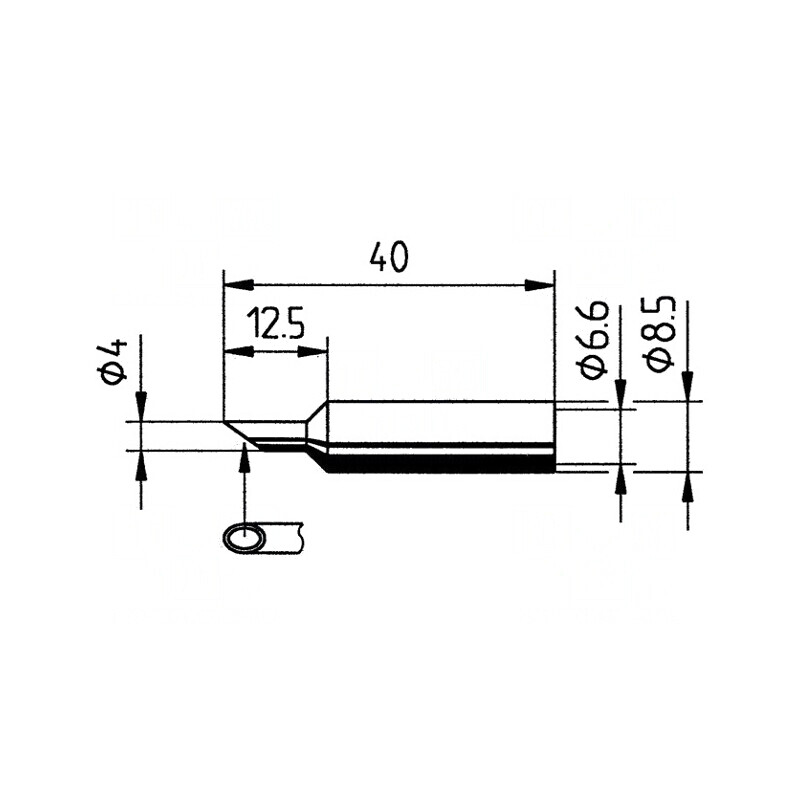 Vârf despicat 4mm pentru stații de lipit ERSA | Electronic-mag.ro | Componente Electronice Vârf despicat 4mm pentru stații de lipit ERSA | Electronic-mag.ro | Componente Electronice