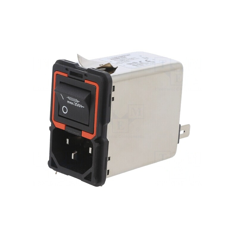 Conector Alimentare AC Tată 10A 250VAC | Electronic-mag.ro | Componente Electronice Conector Alimentare AC Tată 10A 250VAC | Electronic-mag.ro | Componente Electronice