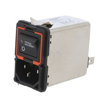 Conector Alimentare AC Tată 10A 250VAC | Electronic-mag.ro | Componente Electronice