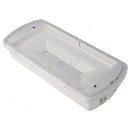 Lampă de urgență LED albă SafeLite IP42 | Electronic-mag.ro | Componente Electronice