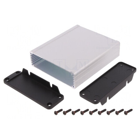 Carcasă cu Panou cu Lame de Fixare IP65 104mm x 120mm | Electronic-mag.ro | Componente Electronice