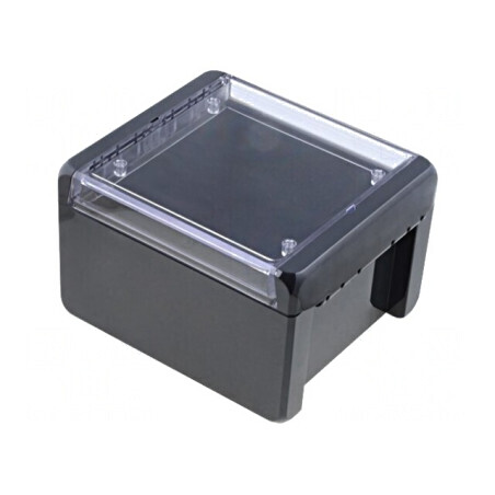 Carcasă universală BOCUBE grafit 125x151x90mm | Electronic-mag.ro | Componente Electronice