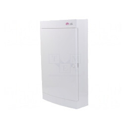 Carcasă pentru aparatură modulară IP40, albă, 36 module | Electronic-mag.ro | Componente Electronice