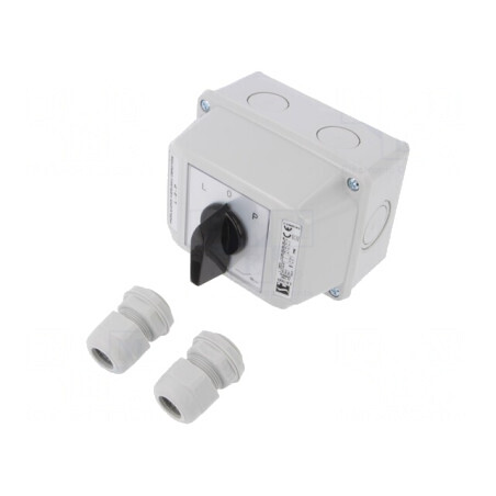 Comutator cu Came 3 Poziții 25A IP65 | Electronic-mag.ro | Componente Electronice