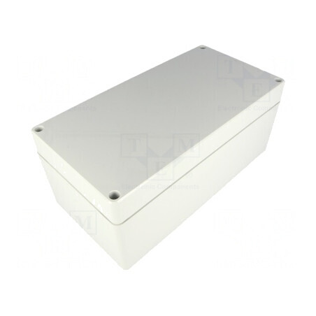 Carcasă universală ABS gri 124x244x102mm EURONORD | Electronic-mag.ro | Componente Electronice