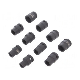 Set Chei Tubulare Hexagonale cu Impact YT-1025 | Electronic-mag.ro | Componente Electronice