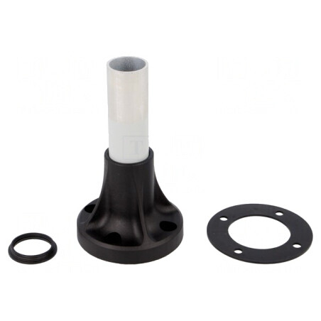 Bază Argintie 80mm pentru Semnalizatoare | Electronic-mag.ro | Componente Electronice