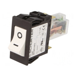 Întrerupător de supracurent 12A MCB | Electronic-mag.ro | Componente Electronice