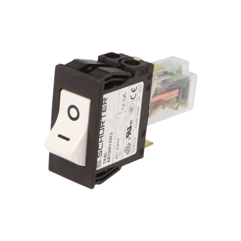 Întrerupător de supracurent 12A MCB | Electronic-mag.ro | Componente Electronice