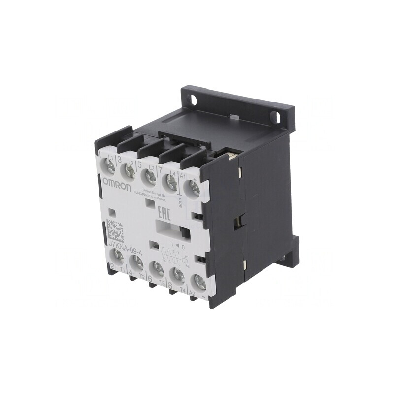 Contactor 4-poli 230VAC 9A pentru şină DIN | Electronic-mag.ro | Componente Electronice