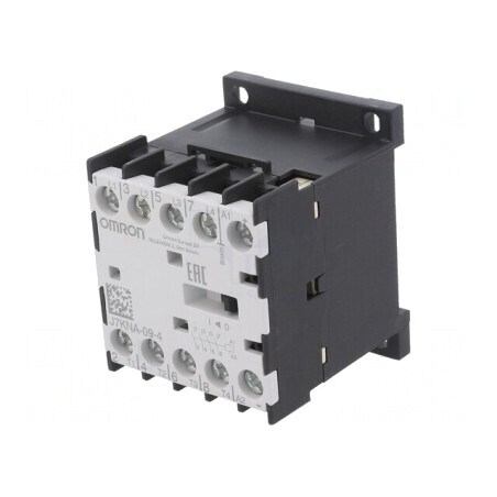 Contactor 4-poli 230VAC 9A pentru şină DIN | Electronic-mag.ro | Componente Electronice