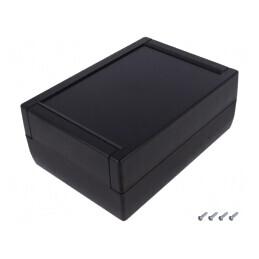 Carcasă universală TEKMAR ABS neagră 133x188x75 mm | Electronic-mag.ro | Componente Electronice
