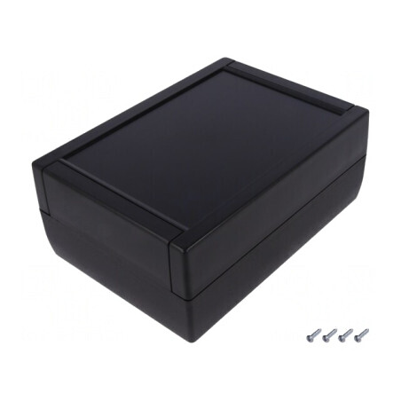 Carcasă universală TEKMAR ABS neagră 133x188x75 mm | Electronic-mag.ro | Componente Electronice