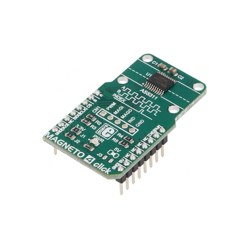 Magneto 4 Click Senzor Câmp Magnetic GPIO PWM SPI AS5311 | Electronic-mag.ro | Componente Electronice Magneto 4 Click Senzor Câmp Magnetic GPIO PWM SPI AS5311 | Electronic-mag.ro | Componente Electronice