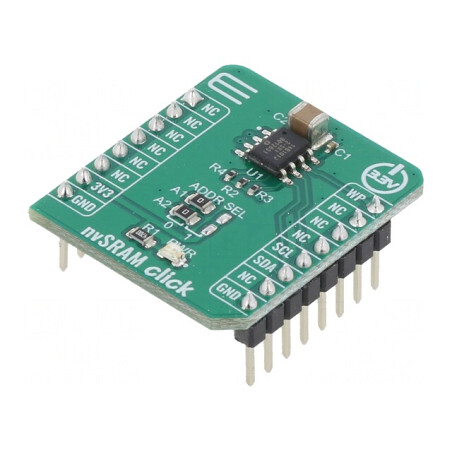 Click Board Memorie SRAM I2C 3.3VDC NVSRAM Prototip | Electronic-mag.ro | Componente Electronice