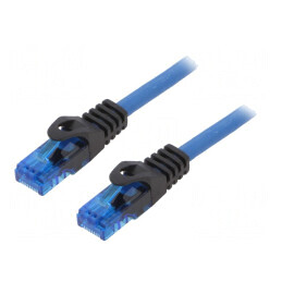 Patch Cord U/UTP Cat 6a Albastru 30m 24AWG | Electronic-mag.ro | Componente Electronice