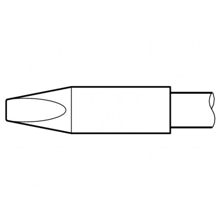 Vârf Șurubelniță 2,4x0,6mm Longlife C245741 | Electronic-mag.ro | Componente Electronice