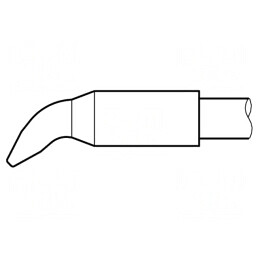 Vârf Șurubelniță Îndoită 2,2x1mm Longlife JBC | Electronic-mag.ro | Componente Electronice