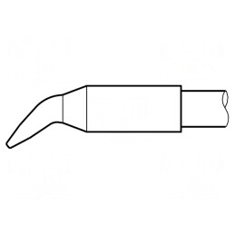 Vârf șurubelniță îndoită 1,2x0,7mm longlife | Electronic-mag.ro | Componente Electronice