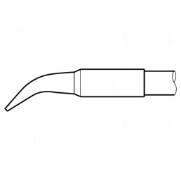 Vârf şurubelniţă îndoită 1,8x0,8mm longlife | Electronic-mag.ro | Componente Electronice