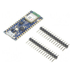Arduino Nano 33 BLE cu pini și USB micro 64MHz 3,3V I2C/SPI/USART | Electronic-mag.ro | Componente Electronice