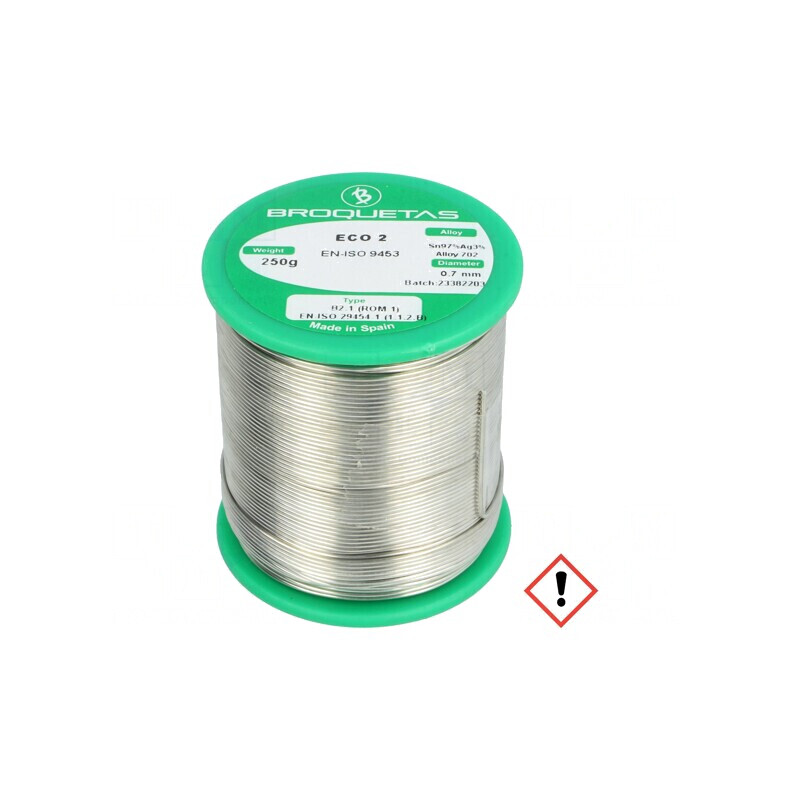Sârmă de lipit fără plumb 0,7mm 250g 221°C | Electronic-mag.ro | Componente Electronice Sârmă de lipit fără plumb 0,7mm 250g 221°C | Electronic-mag.ro | Componente Electronice
