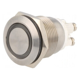 Comutator anti-vandalism alb IP66 24VDC 0,05A | Electronic-mag.ro | Componente Electronice
