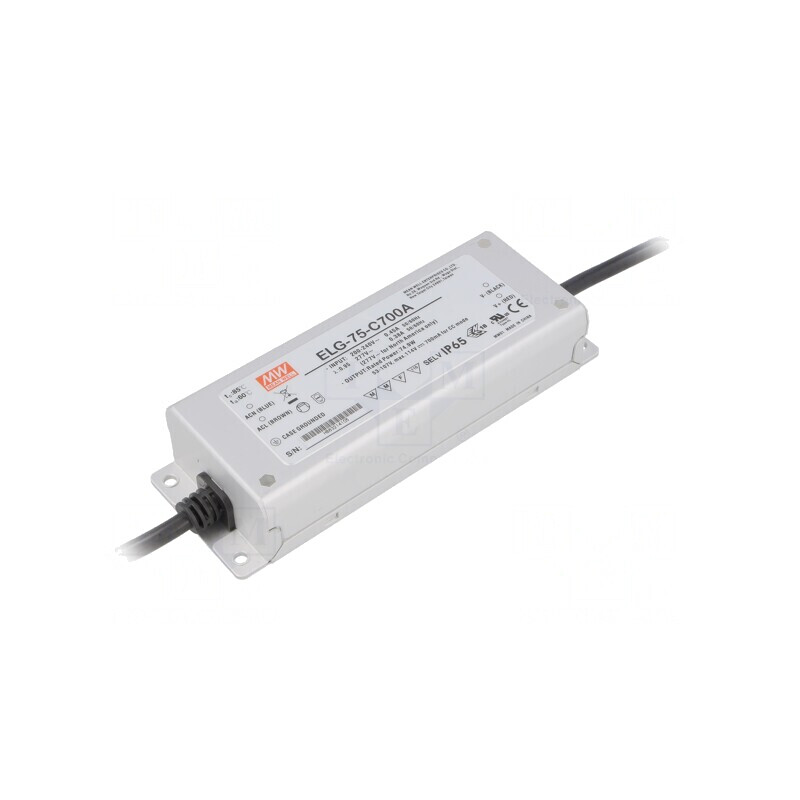 Alimentator LED 75W IP65 350-700mA | Electronic-mag.ro | Componente Electronice Alimentator LED 75W IP65 350-700mA | Electronic-mag.ro | Componente Electronice