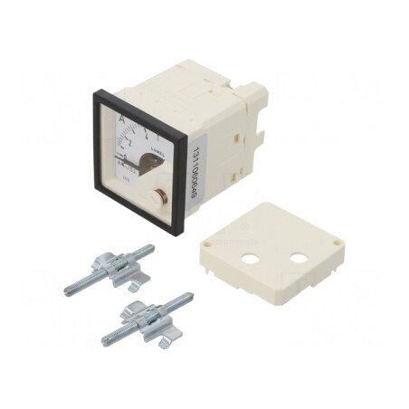Ampermetru Panou 0-5A True RMS Clasa 1.5 40-72Hz | Electronic-mag.ro | Componente Electronice