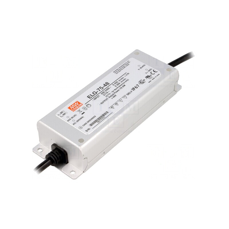 Alimentator LED 76,8W 48V IP67 | Electronic-mag.ro | Componente Electronice Alimentator LED 76,8W 48V IP67 | Electronic-mag.ro | Componente Electronice