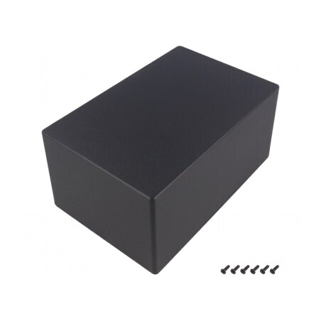 Carcasă Universală Aluminiu 1550HBK 146x222x105mm | Electronic-mag.ro | Componente Electronice