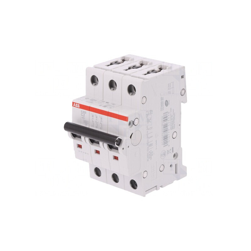 Întrerupător Supracurent 2A 3P 6kA 230/400V | Electronic-mag.ro | Componente Electronice Întrerupător Supracurent 2A 3P 6kA 230/400V | Electronic-mag.ro | Componente Electronice
