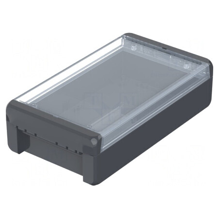 Carcasă universală BOCUBE grafit 125x231x60 mm | Electronic-mag.ro | Componente Electronice