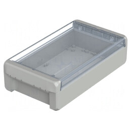 Carcasă Universală Gri 125x231x60mm BOCUBE UL94V-0 | Electronic-mag.ro | Componente Electronice