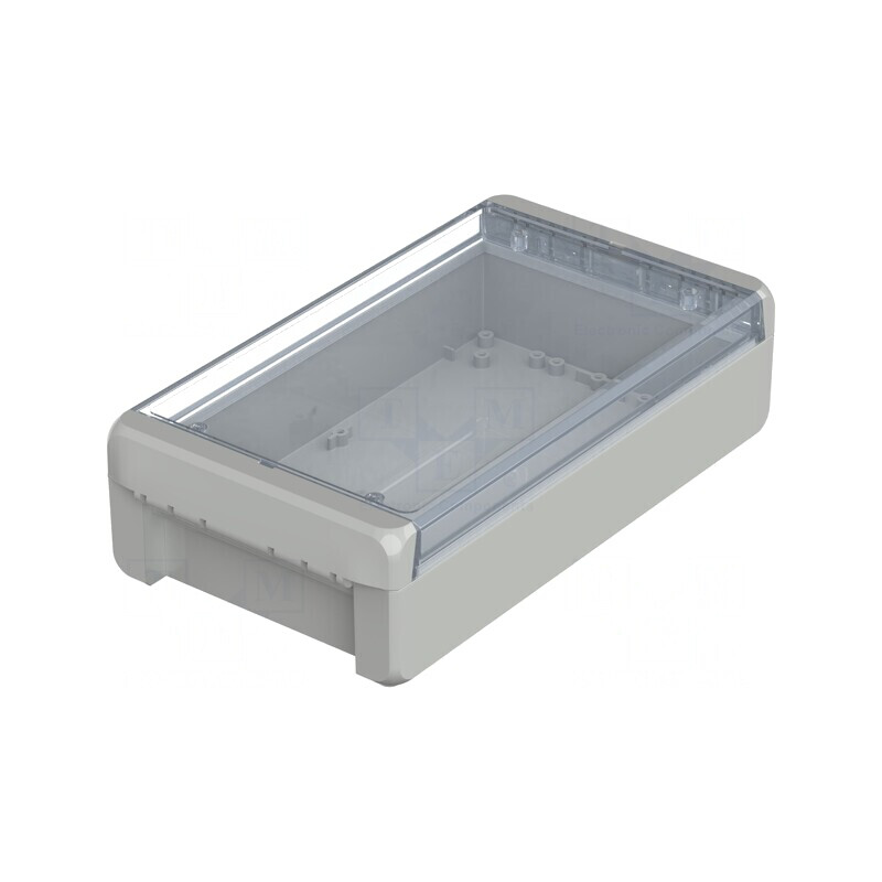 Carcasă Universală Gri 125x231x60mm BOCUBE UL94V-0 | Electronic-mag.ro | Componente Electronice