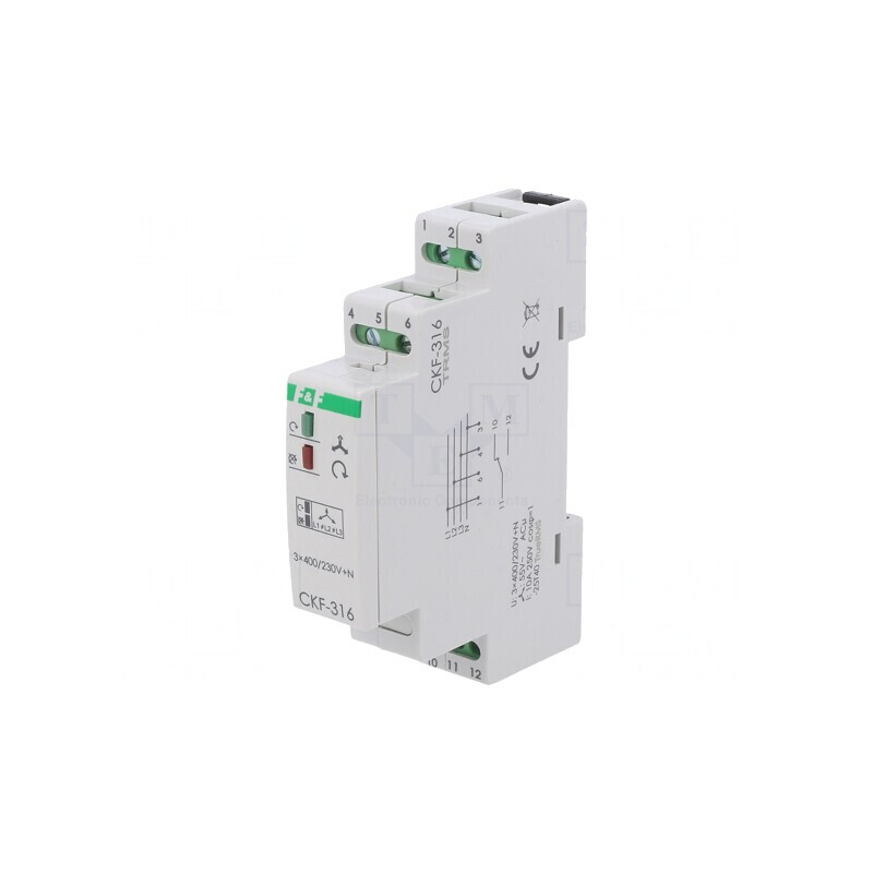 Releu Monitorizare Tensiune pentru Șină DIN SPDT | Electronic-mag.ro | Componente Electronice