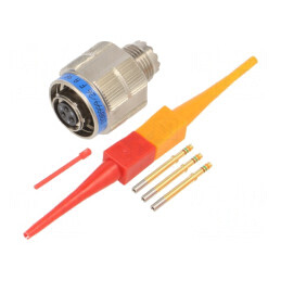 Conector Militar 9 MIL-DTL-38999 Seria III Mufă | Electronic-mag.ro | Componente Electronice