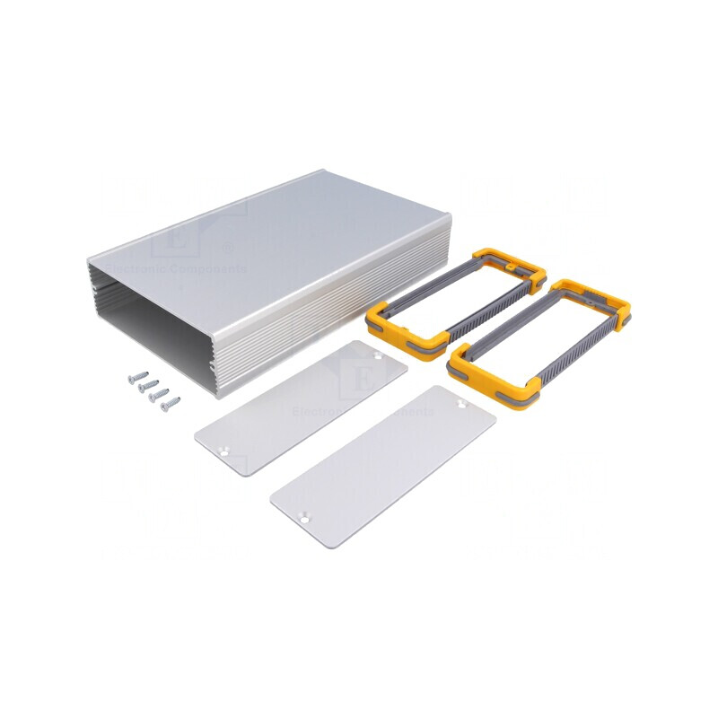 Carcasă Aluminiu Gri 131x200x53,5mm | Electronic-mag.ro | Componente Electronice