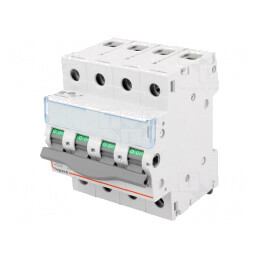 Separator-întrerupător 4P 100A 400VAC pentru șină DIN | Electronic-mag.ro | Componente Electronice