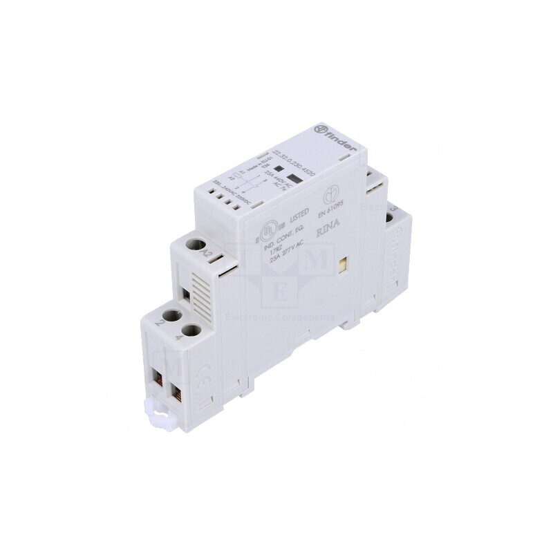 Contactor 2-Poli 25A 230V AC/DC NC NO | Electronic-mag.ro | Componente Electronice
