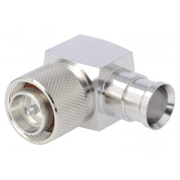 Conector 4.3-10 Tată Unghi 90° 50Ω IP68 | Electronic-mag.ro | Componente Electronice