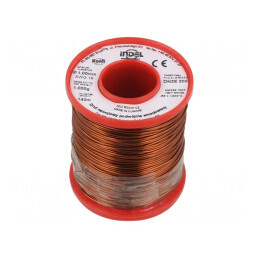 Sârmă Emailată Dublă 1mm 1kg Cu 65-200°C | Electronic-mag.ro | Componente Electronice