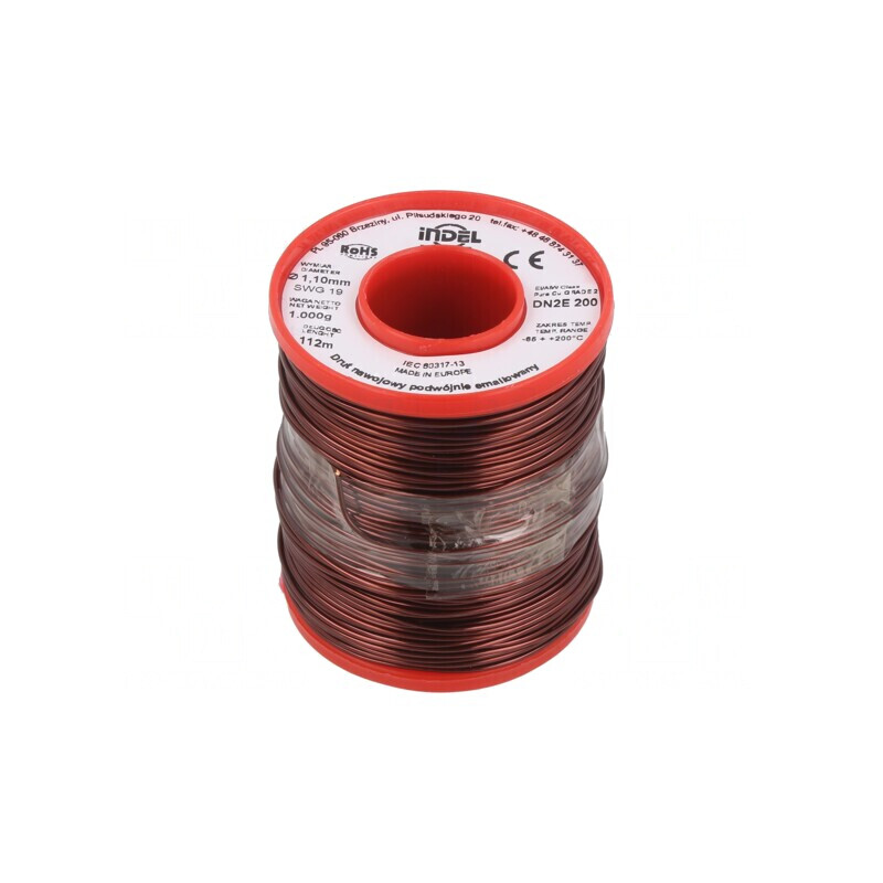 Sârmă Bobină Emailată 1,1mm 1kg Cupru | Electronic-mag.ro | Componente Electronice